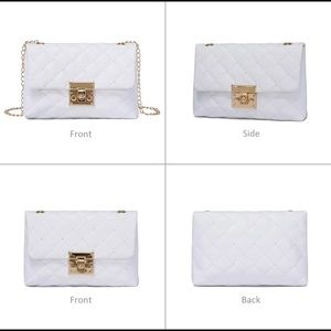 Quilted Crossbody Clutch Purse